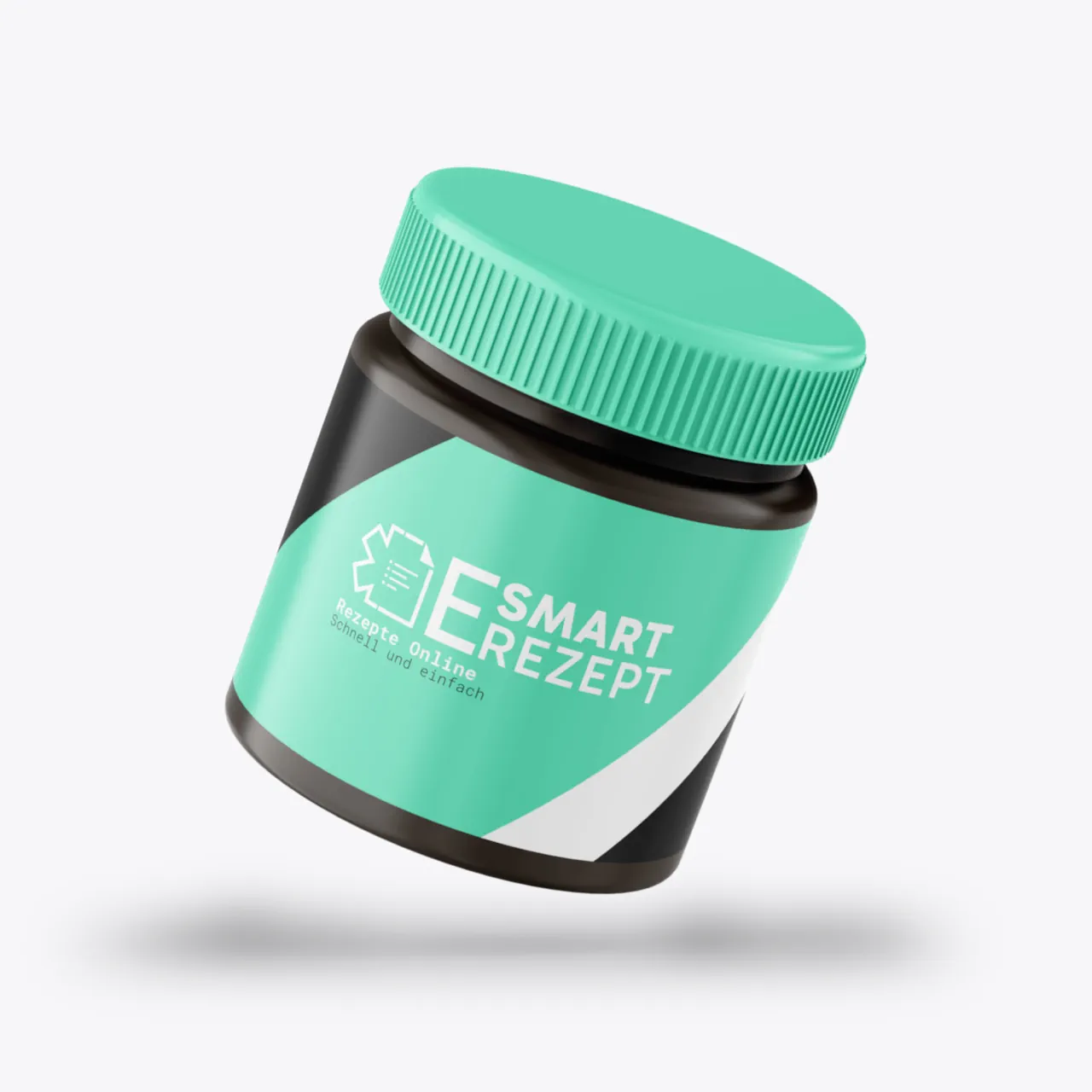 Medizinisches Cannabis in Glasflaschen